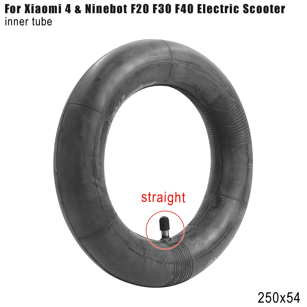 

10 Inch Inner Tire Electric Scooter Inner Tube Camera for Xiaomi 4 for Ninebot F20 F30 F40 Electric 250x54 Skateboard Tyres