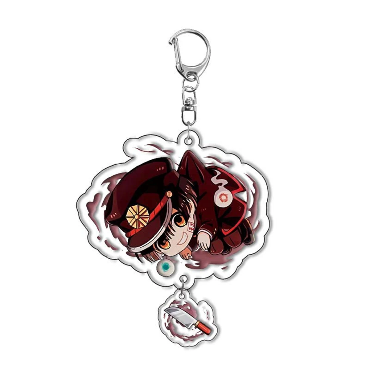 Anime GOODS Acrylic Keychain cute y2k Hanako-kun keychain for bag keys car key bag backpack collection display accessories