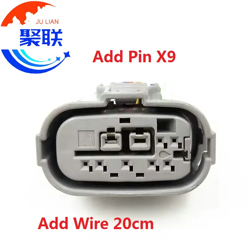 1Set 9Pin 7283-4658-40 1300-8217 Auto Gearbox Gear Switch Plug Electronic Connector 90980-12362 4F5908-000
