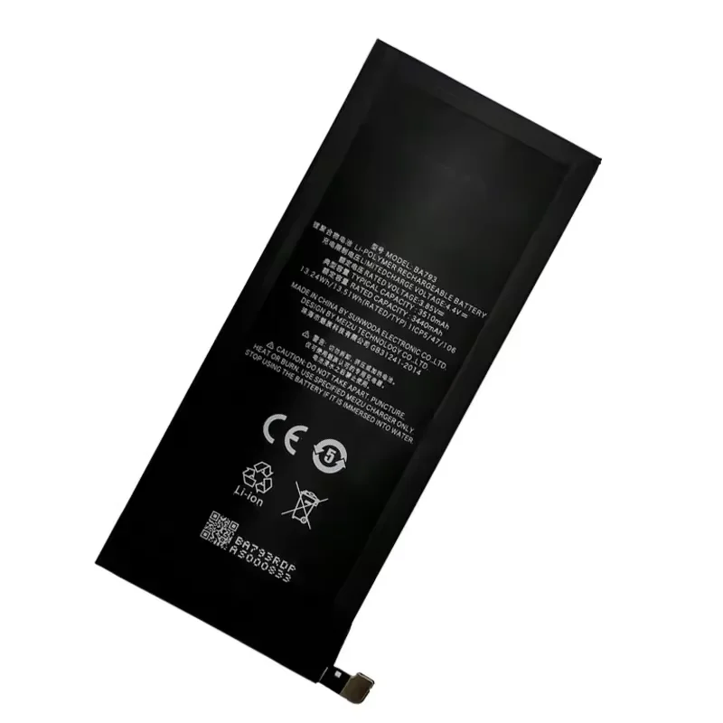 2024 100% Original For Meizu Pro 7 Plus M793Q M793M M793H High Capacity Battery BA793 Smartphone Replacement Batteries 3510mAh