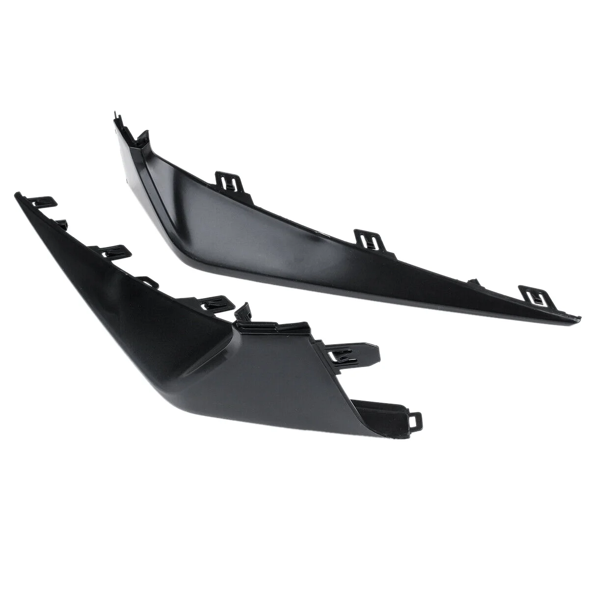 2X Front Bumper Splitter Lip Grille Lower Trim Molding Diffuser Cover Trim for TOYOTA Corolla 2020 SE XSE 52113-02040