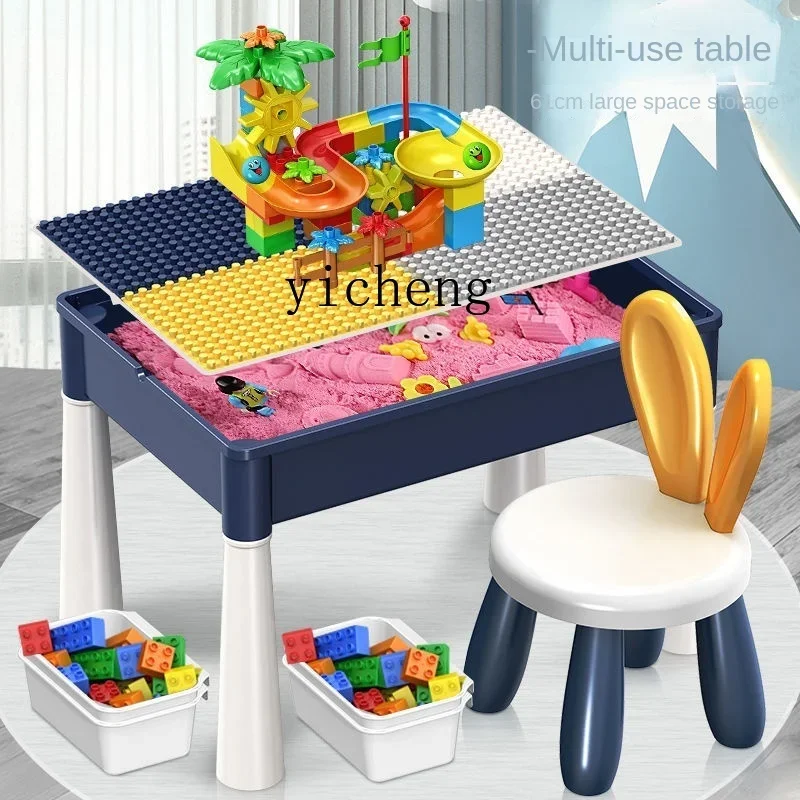 Mesa de areia espacial xl, piscina de brinquedo infantil, bebê, escavação de areia doméstica, grande terno de mesa de areia