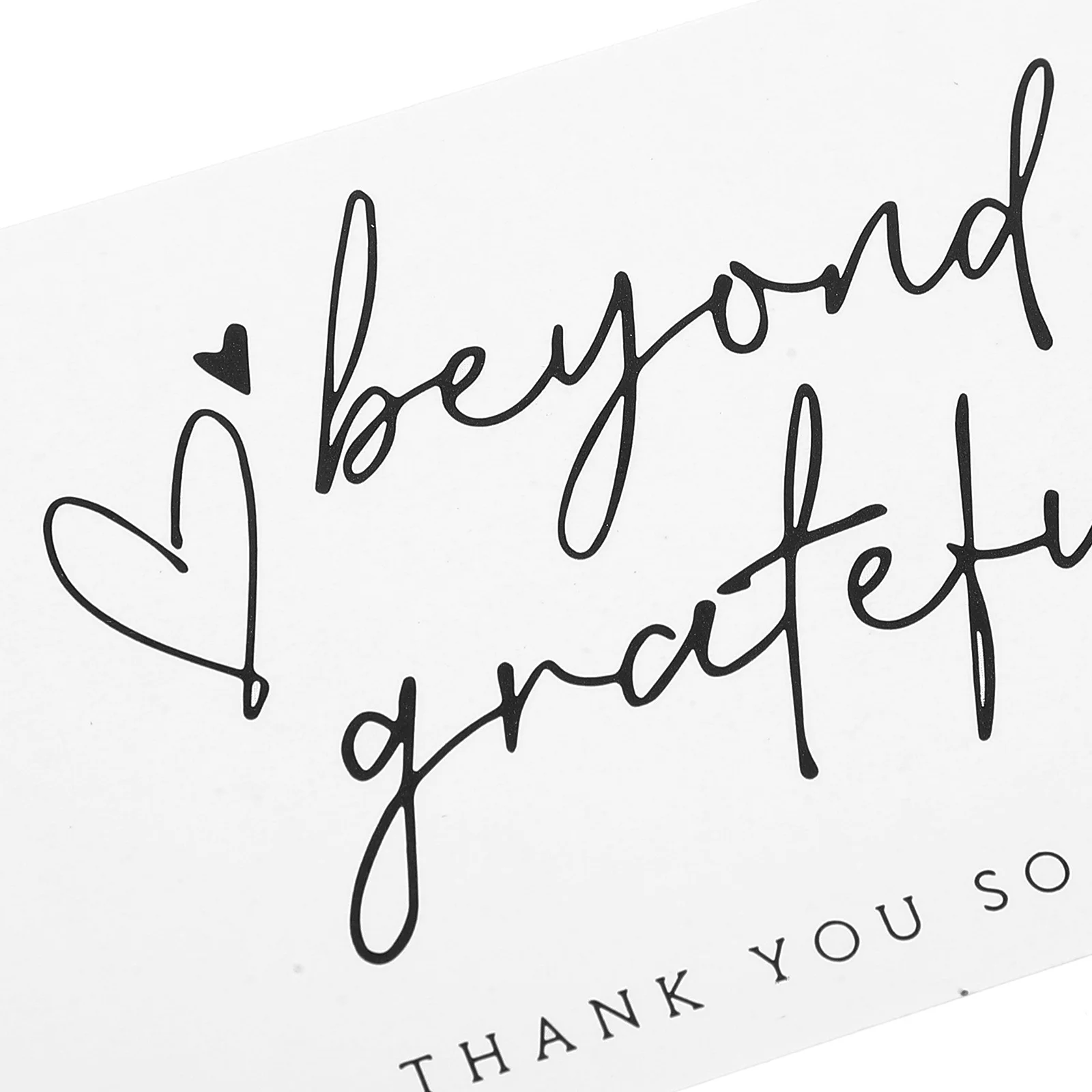 

100pcs Thank You For Small Business Gift Bulk Cute Thanks Beauty Salons Bakeries Nail Shops Decor Business Paper Gift Cards