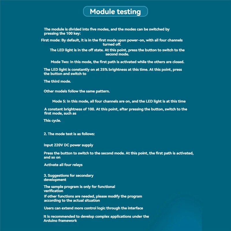 A25P 4 Channel Relay Module 5V/30A AC220V WIFI Bluetooth Relay Module ESP32 Development Board