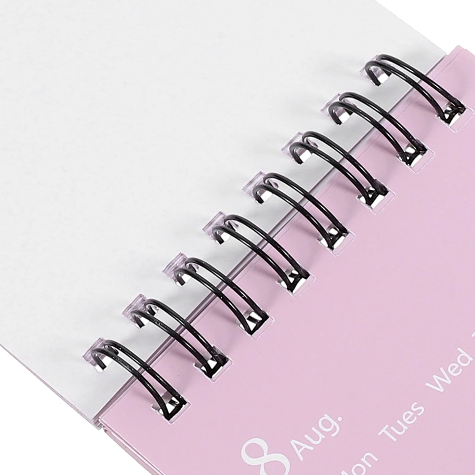 Kalender 2024 Kertas Dekorasi Flip Ornamen Desktop Meja Inggris Sederhana Mini untuk Meja Kantor Advent