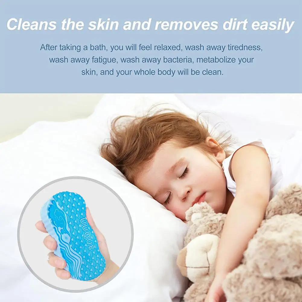 Bath Sponge Exfoliating Bath Scrubbing Sponges Body Washcloth Skin Scrubber Relax Exfoliating Skincare Shower Scrubbing Tool