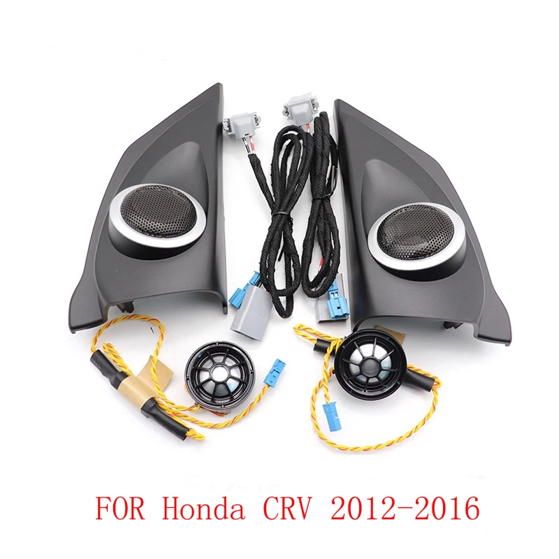 

Car Door Panel Audio Horn Cover Tweeter Triple-Cornered Speaker Loudspeaker Cover Trim For Honda CRV 2012-2022