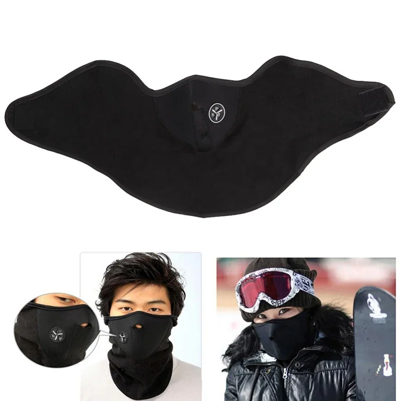 

Motorcycle Face Mask Outdoor Motor Helmet Bandana Hood Ski Sport Neck Half Face Mask Windproof Dustproof Face Mask Amagi
