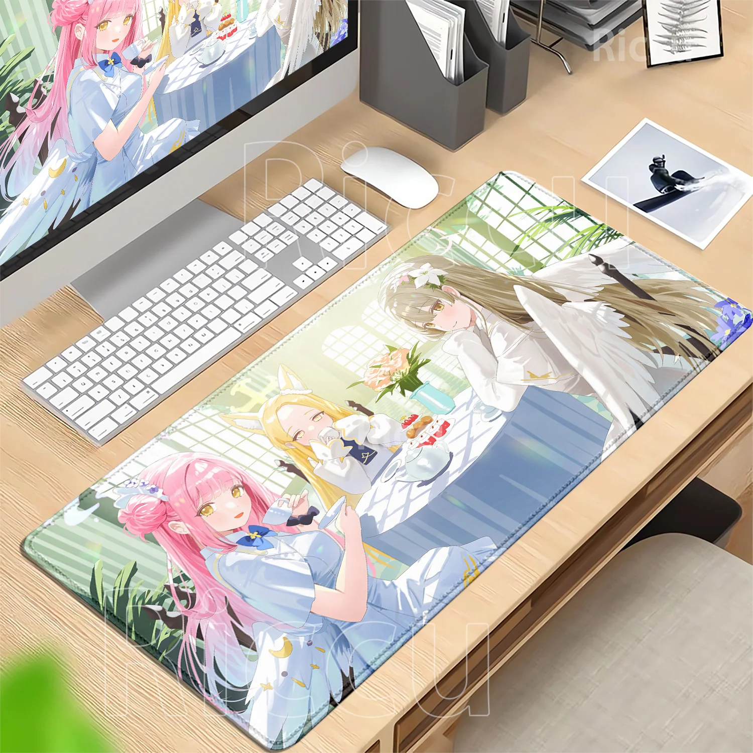 Anime Sexy Girl Misono Mika Bl - Gaming Keyboard Blue ulasan dan harga