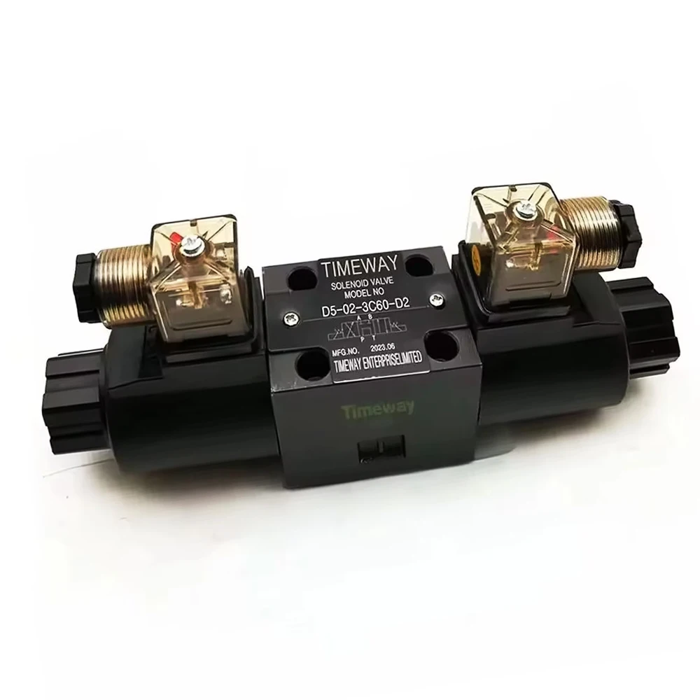 Hydraulic Solenoid Operated Directional Valves Control Valves D5-02-3C60-D2 24V