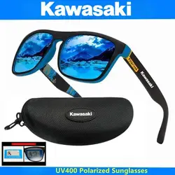 Kawasaki Sport  Sunglasses Polarized Shockingly Colors Sun Glasses Outdoor Driving Photochromic Sunglass Optional Box