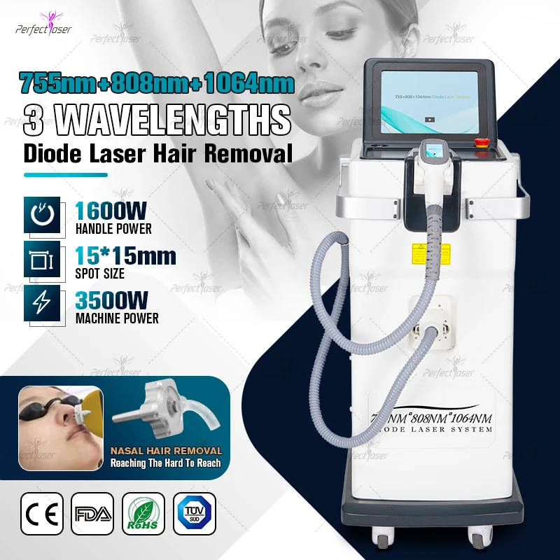 Perfectlaser 3 Wavelength Hair Removal Machine