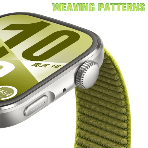 Imagen 2 del producto Correa de nailon de campo para Huawei Watch Fit 4 Pro, pulsera deportiva tejida para reloj inteligente Huawei Watch Fit 3/4, pulsera