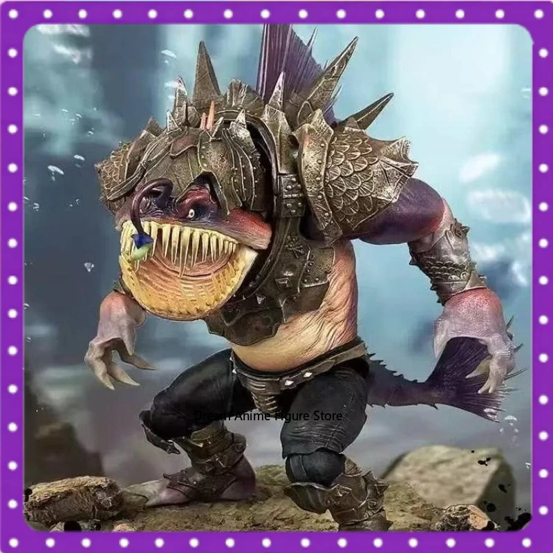 

In stock Original FuryToys Mountain and Sea Demon God Record Lantern Fish Action Figures Ornaments Collectible Gifts