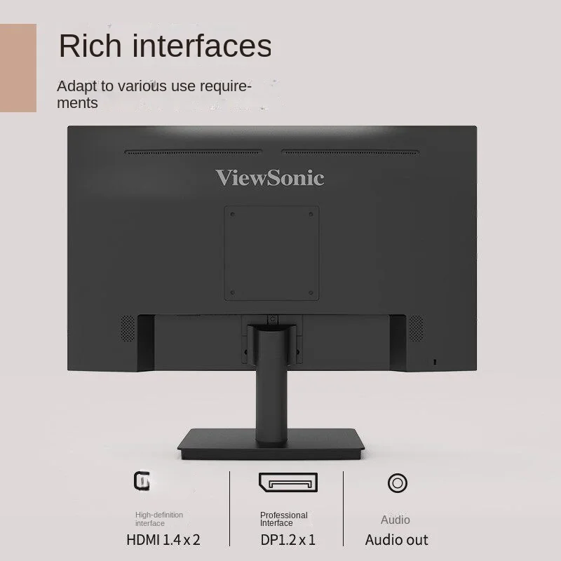 ViewSonic VA2462-2K-HD 24-Inch IPS SCREEN 75Hz Full HD LED Desktop Monitor with DP HDMI DISPLAY 2k 2560X1440 HDR10