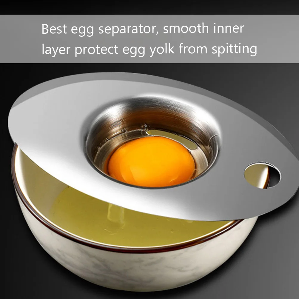 

Egg White Yolk Separator Thickened Material Practical Kitchen Gadget Easy Use Yolk Extractor Cooking Accessory