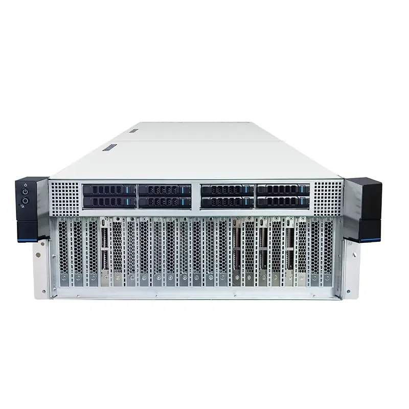 4U GPU Server Chassis 16 Slot PCIe 5.0 x16 Expansion Box High Performance JBOG Case for Workstation Mining AI Computing Data
