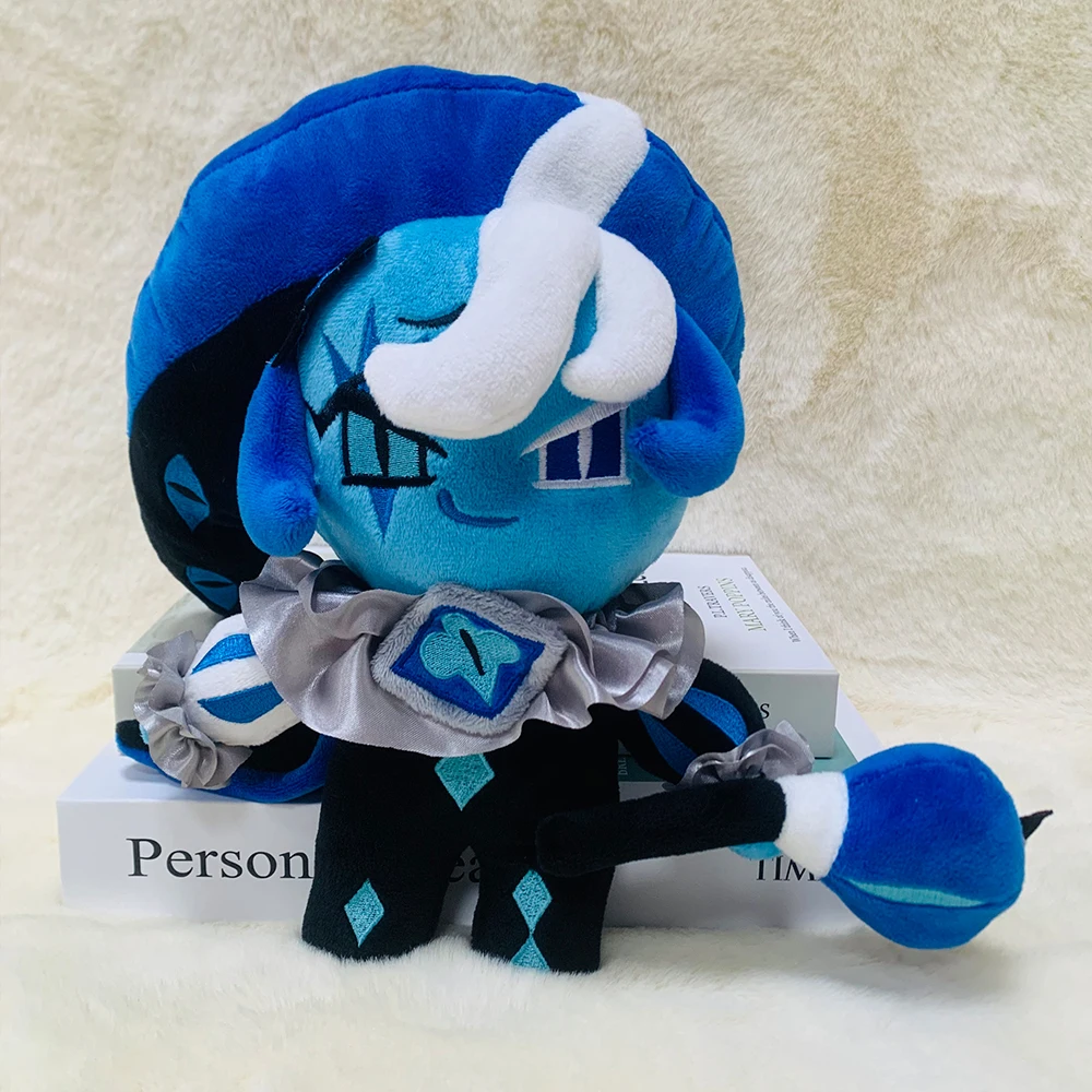 RDCIRP Cookie Run Kingdom Plush Toy, Shadow Milk Cookie Plush | Game Fans Children and Adults Halloween Christmas Birthday Choice for Boys Girls Home Decor(A