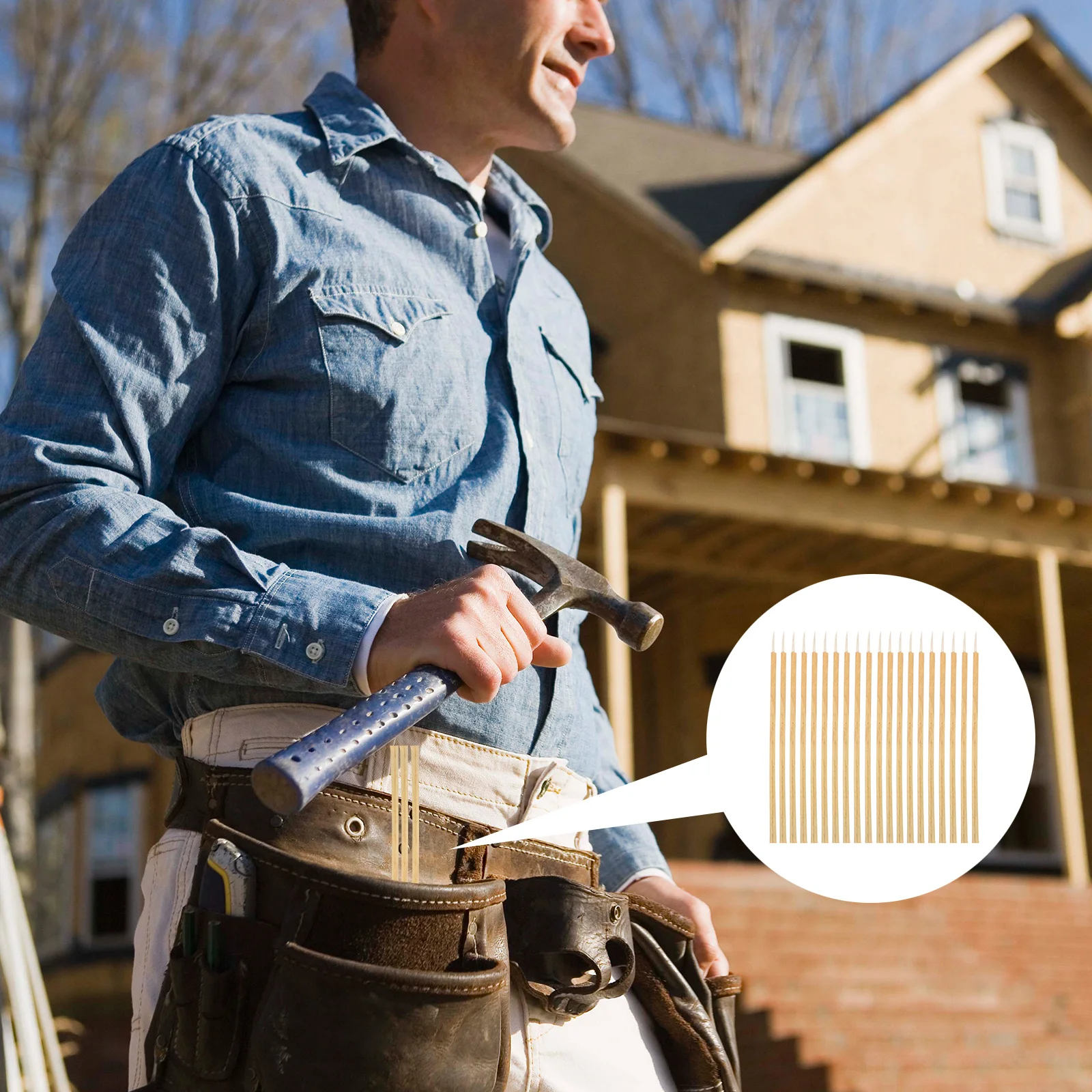 

100pcs Industrial Writing Brush High-Density Durable Eco-Friendly Easy Clean Large Quantity For Home Decor Tracing Marking