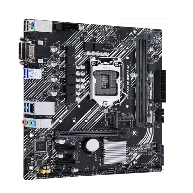 Used For Intel PRIME B460M-K motherboard original B460 DDR4 64GB LGA 1200 USB3.0 SATA3 PCI-E 3.0 Desktop Mainboard