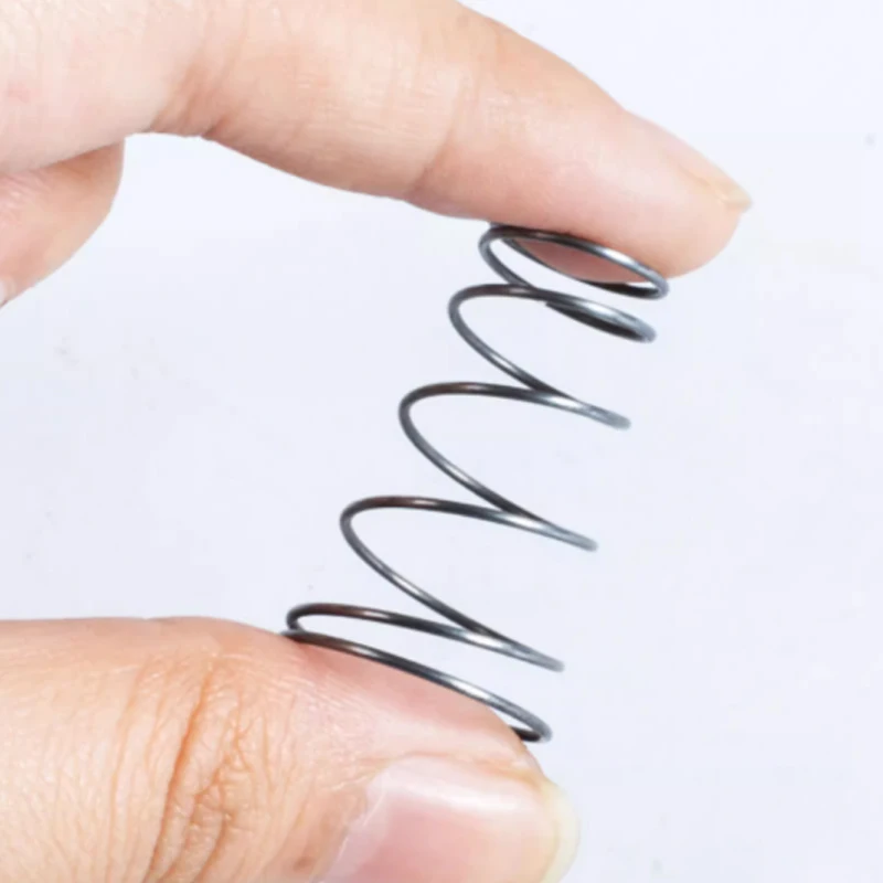 Hight 5-70mm Spring Steel Tower Spring Taper Wire Compression Spring Conical Wire Dia 0.4/0.5/0.6/0.7/0.8/0.9/1/1.2/1.5/1.8-3mm