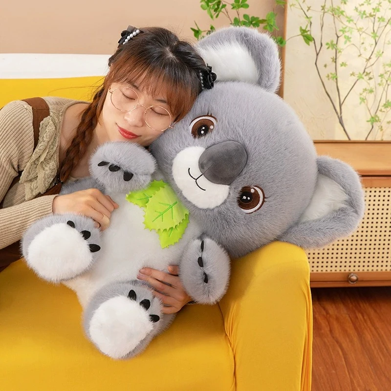 ตุ๊กตาโคอาล่าใหม่ ตุ๊กตาโคอาล่าออสเตรเลีย ตุ๊กตาน่ารัก ตุ๊กตาแบบหยาบ ตุ๊กตาน่ารัก ของขวัญวันเกิด ของขวัญพิเศษสำหรับคริสต์มาส