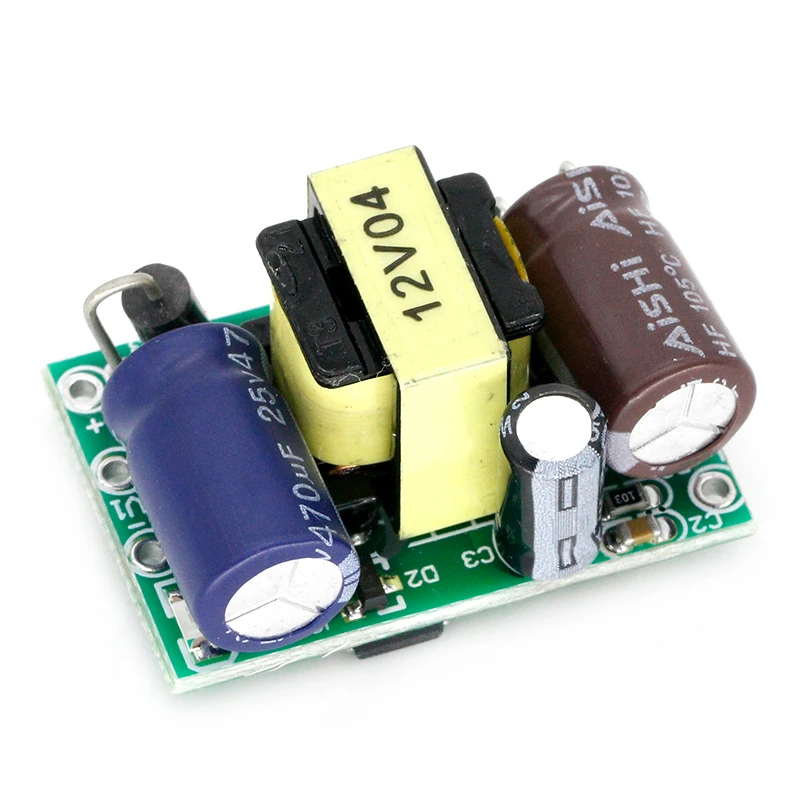 12V400mA (5W) switching power supply module / LED voltage regulator module / AC DC step-down buck module image 2