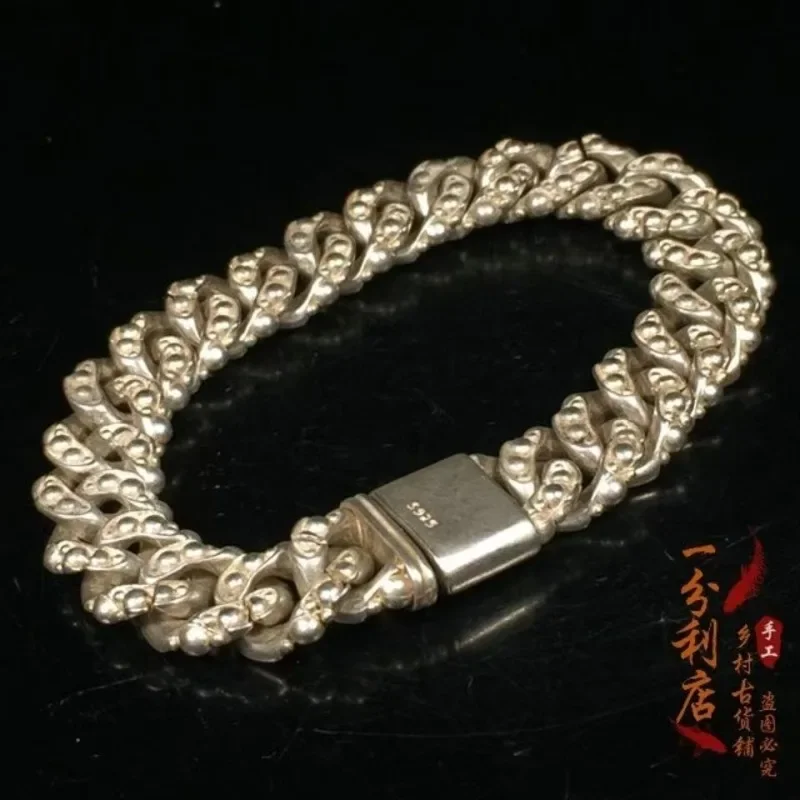 Tibetan Silver String type Bracelet Fashion Bangles Personality Charm Jewelry Exquisite Workmanship Men Women Gift