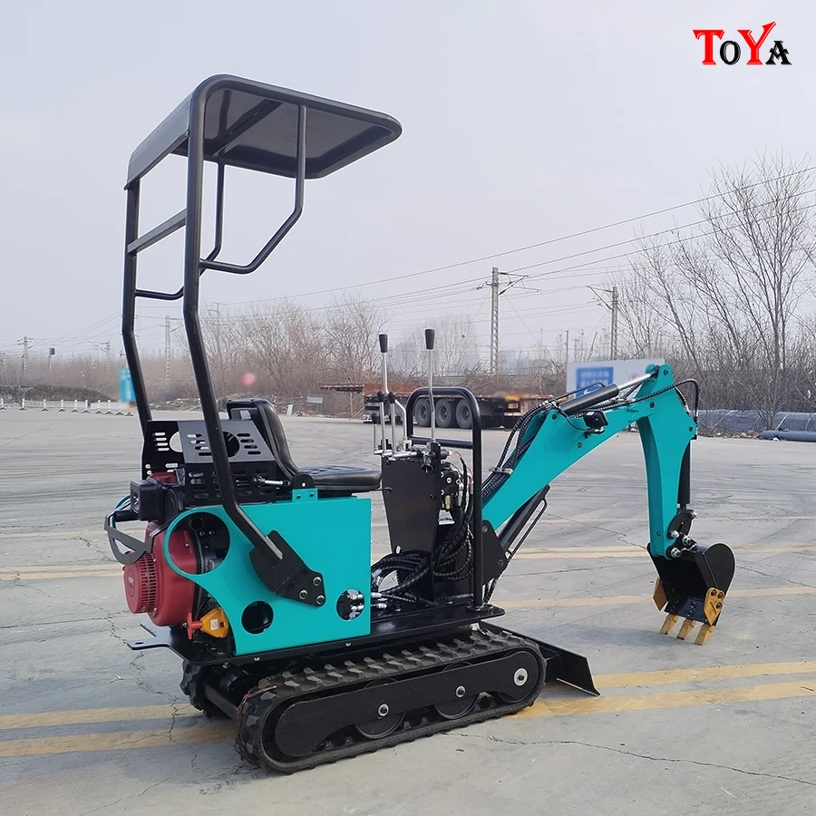 Multifunctional mini excavator orchard small digger agricultural digging indoor demolition miniature small hooker customized