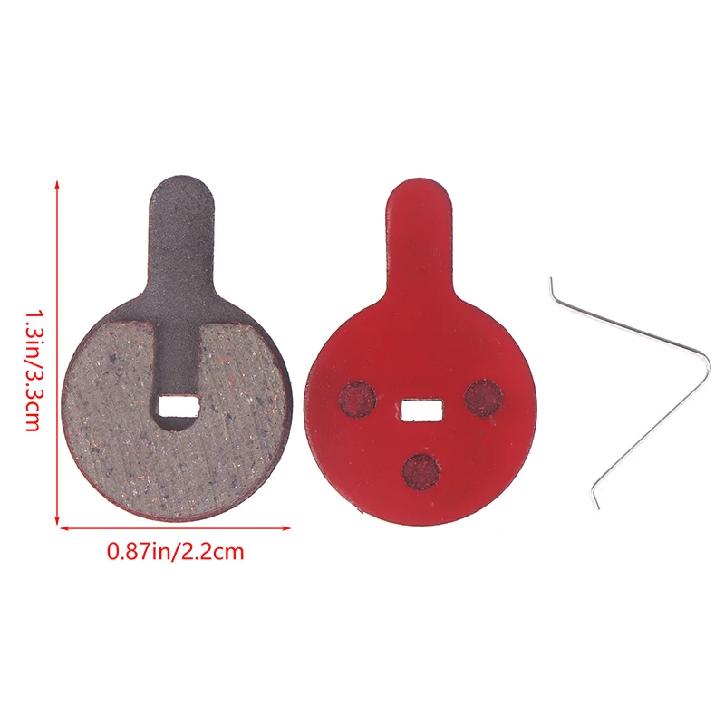 Pastillas de freno de disco de bicicleta para patinete eléctrico, piezas de freno de Metal para G2 Pro BOLI BB8 NOVELA YINXING BOLIDS, 1 par