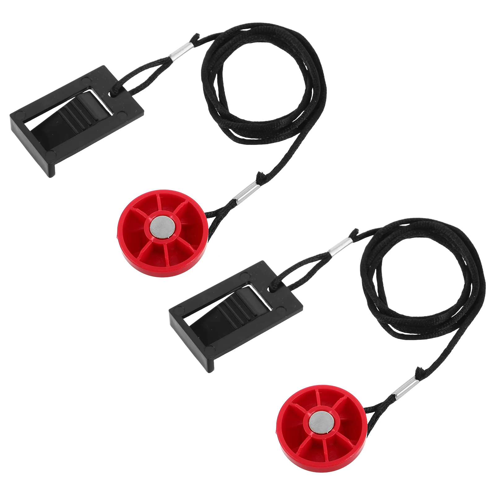 

2 Pcs Treadmill Key Replacement Universal Clip Emergency Magnet Safety Accessories for Home Equipment