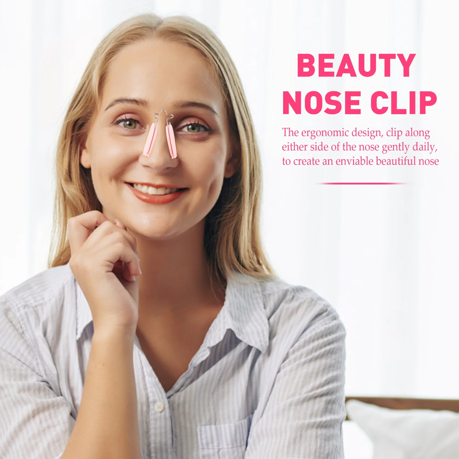 

2 Pcs Nose Clip Lifter for The Nariz ﻿ Beautification Thin Reduction Corrector Clipper