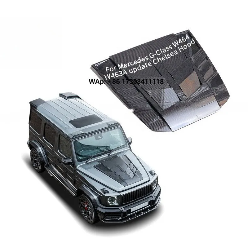 

CL Style Dry Carbon Fiber Engine Hood for G W464 W463a Car Engine Bonnet Hood Car Modified Parts