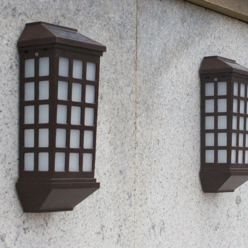

Extended Solar Wall Lights Eco-friendly Bright LED Fence High Brightness Outdoor Solar Light Sensor Waterproof Powerful