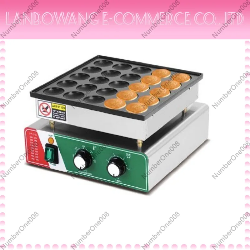 25/50 Holes Dorayaki Maker Pancake Machine Non-stick Waffle Baker for Street Food Snack Bar Restaurant Business