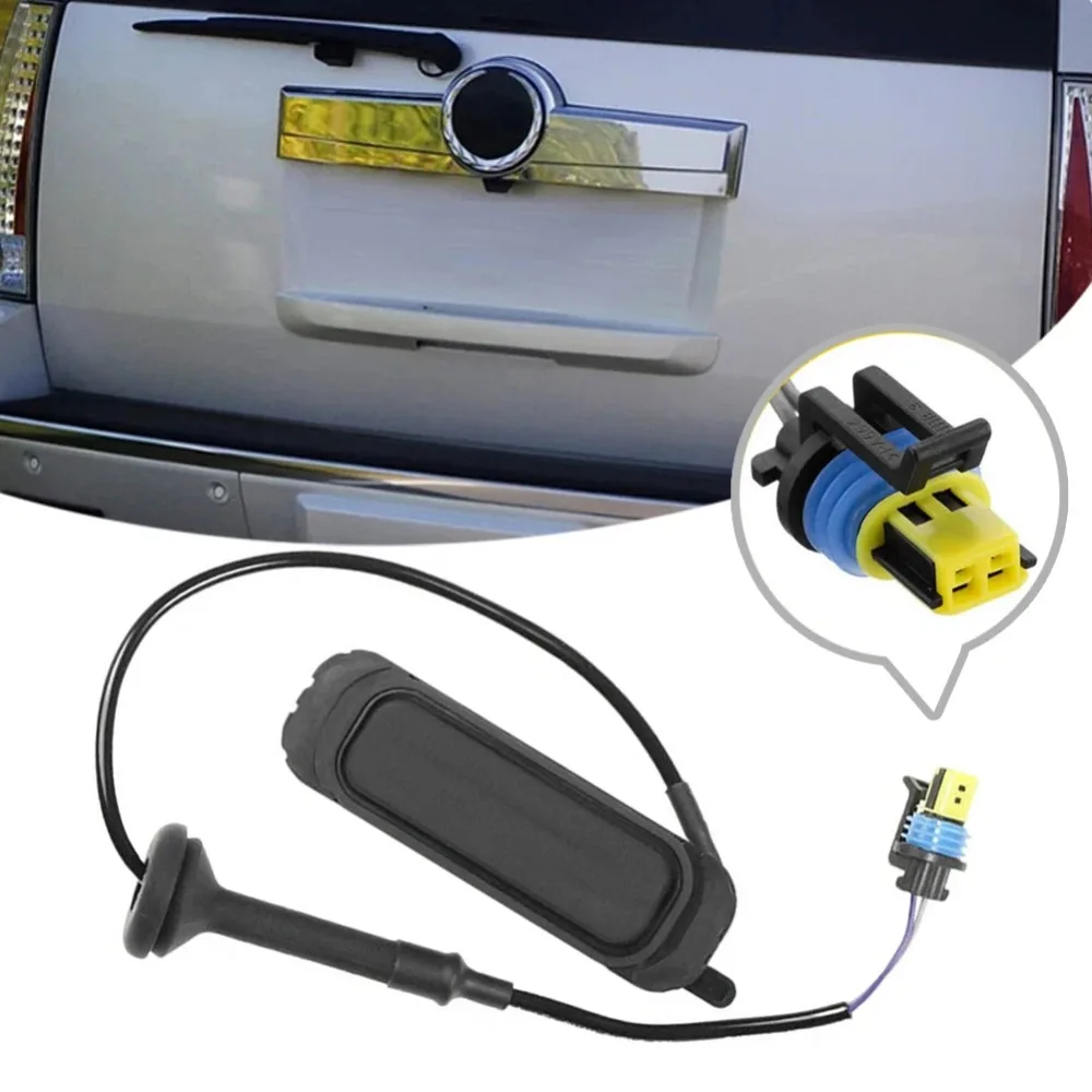 

For Cadillac For Escalade 2007-2014 Car Rear Trunk Lid Lock Boot Release Handle Switch Tailgate Open Button 15106857