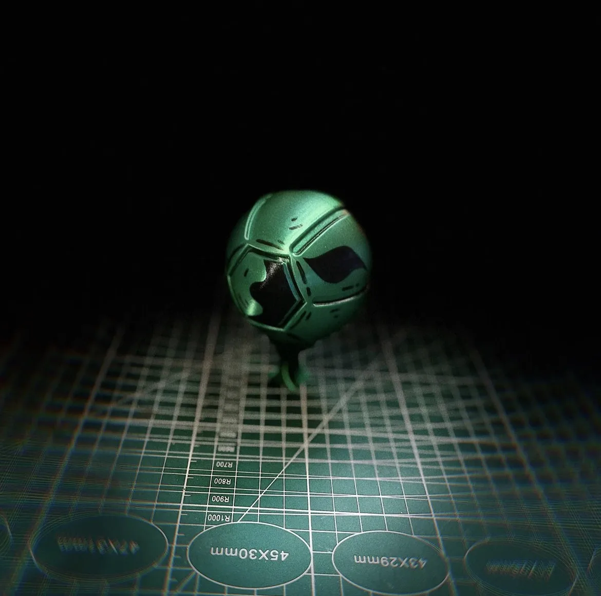 Juguete Antiestrés con Bola para la Punta de los Dedos Impreso en 3D, Jojo Bizarre Adventure Steel Ball Run Gyro Zeppeli Golden Spin, para Fans del Anime y Manga
