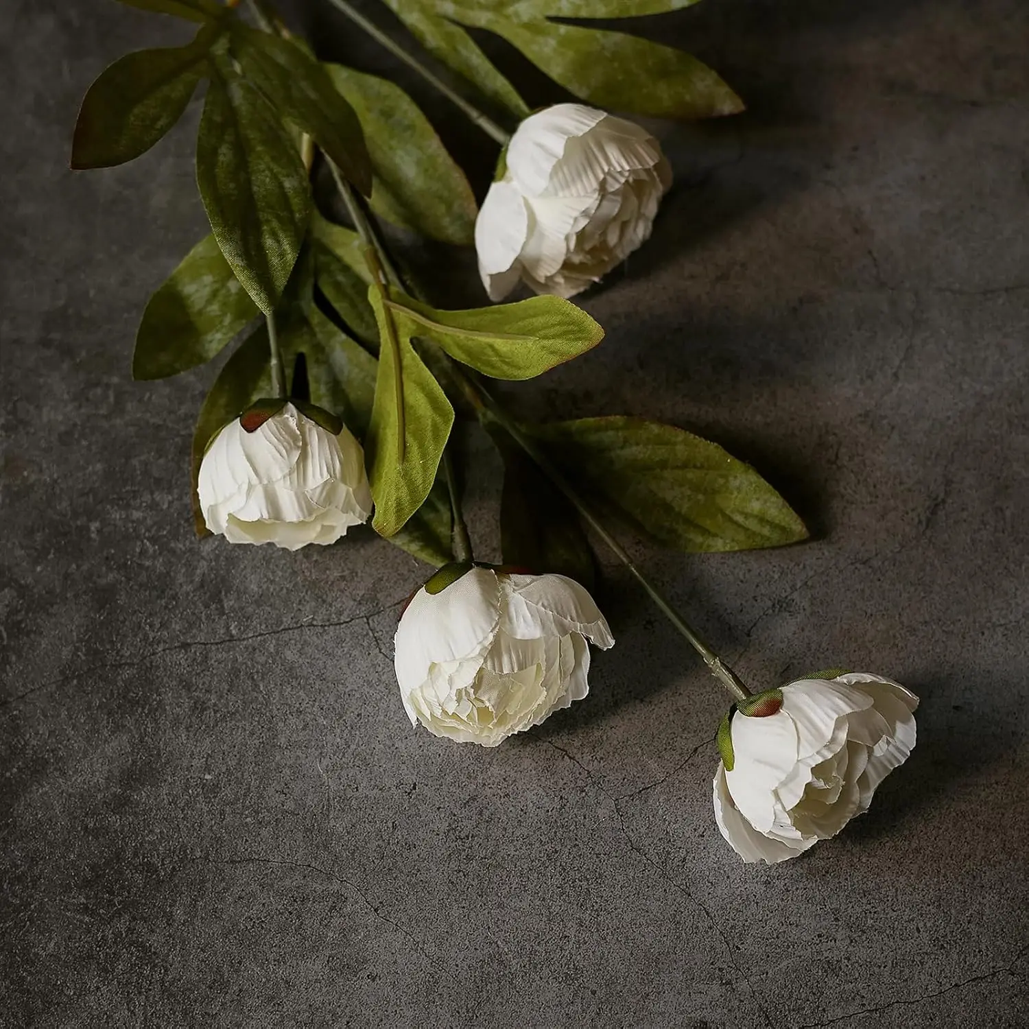 Künstliche Blumen, Seiden-Pfingstrosen, weißer Brautstrauß, Hochzeitstisch, Partyvase, Festival, Heimdekoration, Zimmerdeko, Gartenaccessoire, DIY-Geschenke – Detail 6