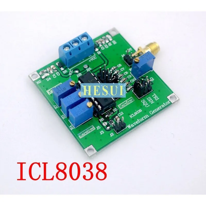 ICL8038 medium and low frequency signal source waveform signal generator module