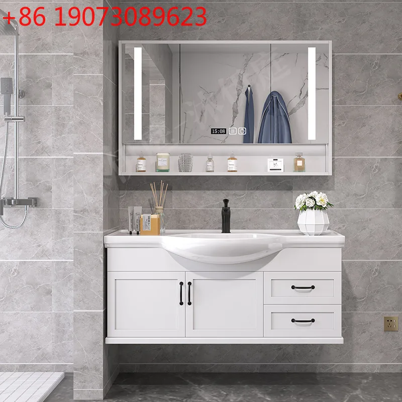 

Modern solid wood bathroom cabinets, smart mirrors, bathroom washbasins, washbasin cabinets