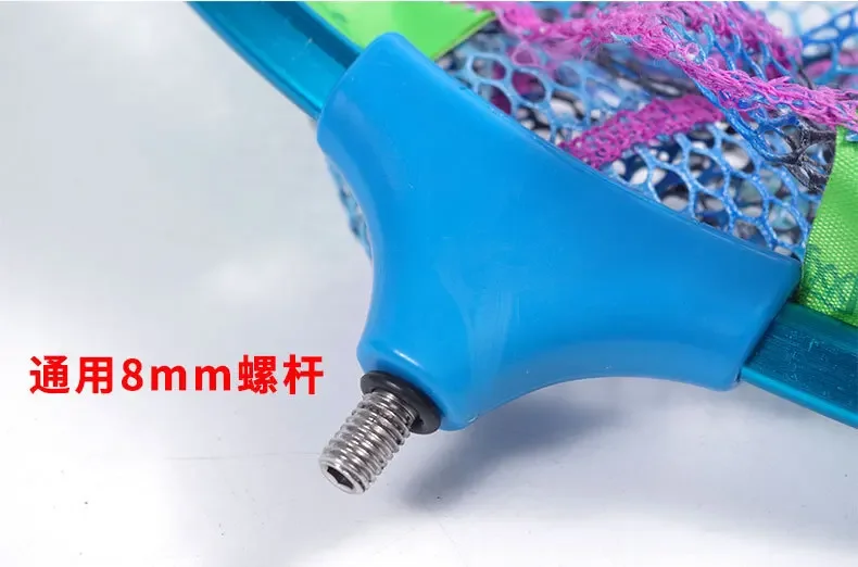 

Goods frame tool gear Freshwater rubber tools three-wall Wire Butterfly Landing fishing accessories equipment sale Scoop net