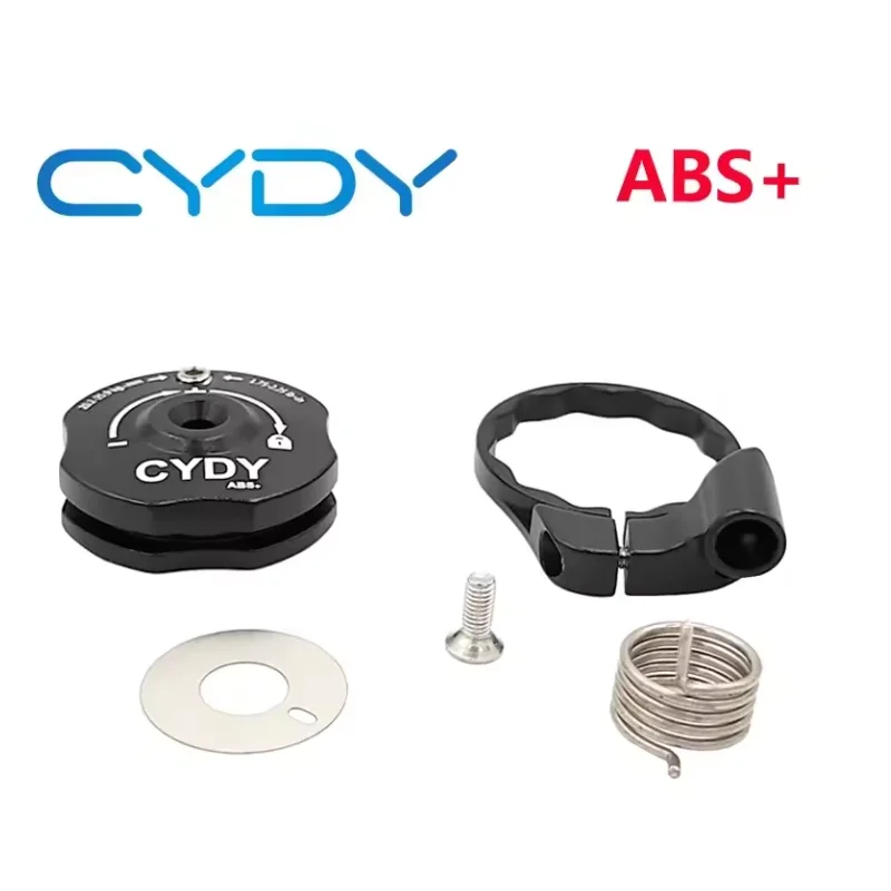 Horquilla de Bicicleta MTB CYDY con Bloqueo Remoto, Palanca de Cambio Manitou ABS+, Comp/Pro/R7 26 27.5 29er, Horquilla de Aire para Bicicleta MTB con Suspensión