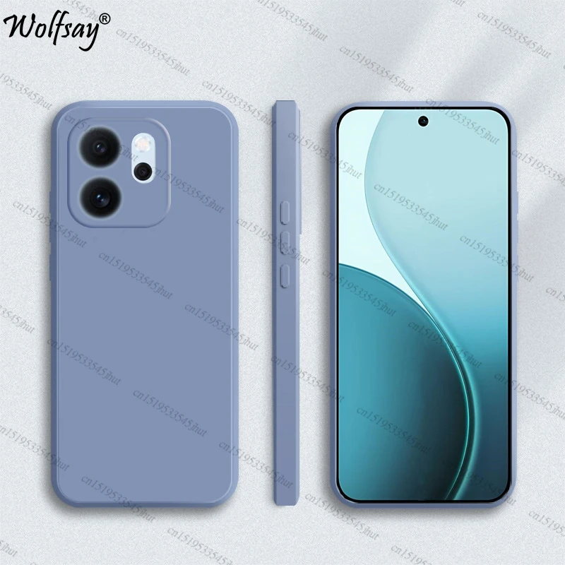 حافظة لهاتف اوبو رينو 14F حافظة مقاومة للصدمات ناعمة أصلية من السيليكون السائل حافظة خلفية ممن لهم رينو 14F لهاتف اوبو رينو 14 F 5G فوندا #3