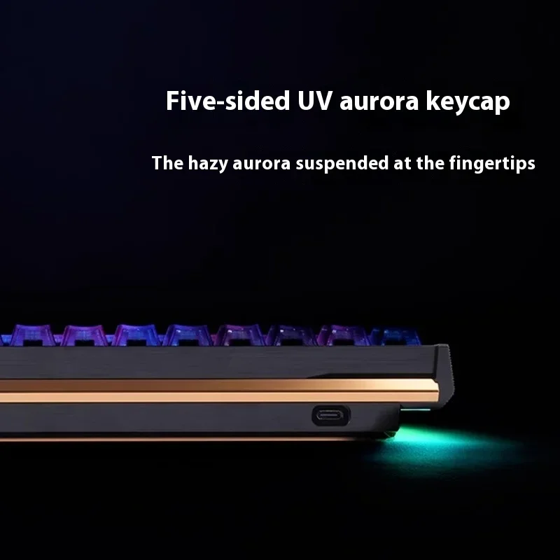 

IPI AURORA75 Magnetic Switch Mechanical Keyboard Wired 8000Hz 0.125ms Delay 0.01mmRT Gaming Keyboard For Valorant Gamer Custom