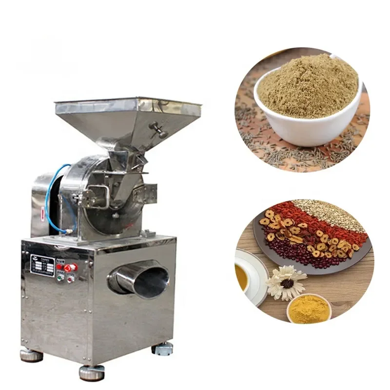 Electric Feed Grinder Wet and Dry Wheat Grain Corn Rice Coffee Bean Flour Mill Machine for Animal Feed Processing