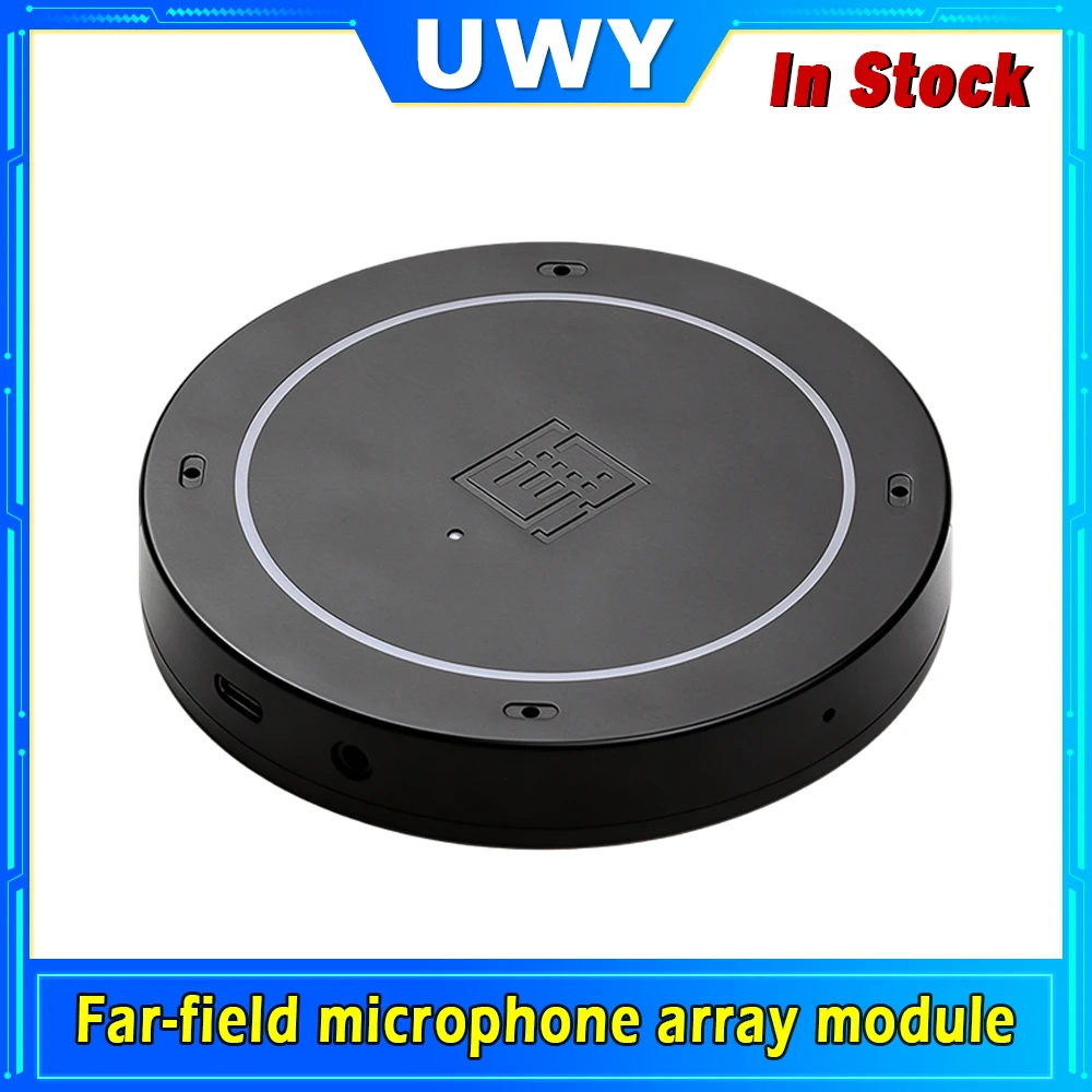 ReSpeaker XVF3800 Far-field Microphone Array Module 4 Mics Sound Source Localization Echo Cancellation Offline Voice Recognition
