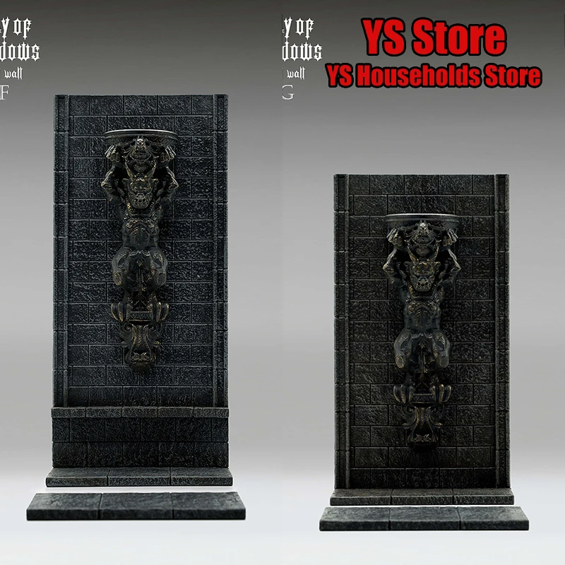 1/12 1/18 Action Figure Hell Wall Model Toys F 39cm G33cm City of Shadows Cosplay Display PVC Stand Rack For Soldier Decors