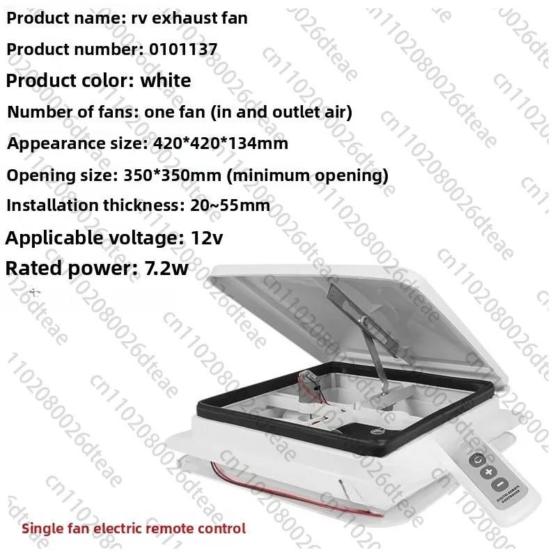 

Аксессуары для модификации автофургона, вентилятор на люке, двухсторонний вытяжной вентилятор, вытяжной вентилятор на крыше автофургона