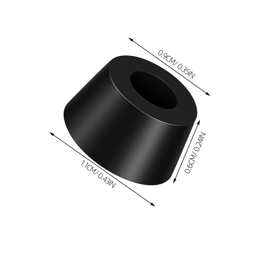 

100pcs Furniture Rubber Feet 25Mm Anti-Skid Pads For Table Chair Leveling Floor Protection Levelers Furniture Leveling Feet