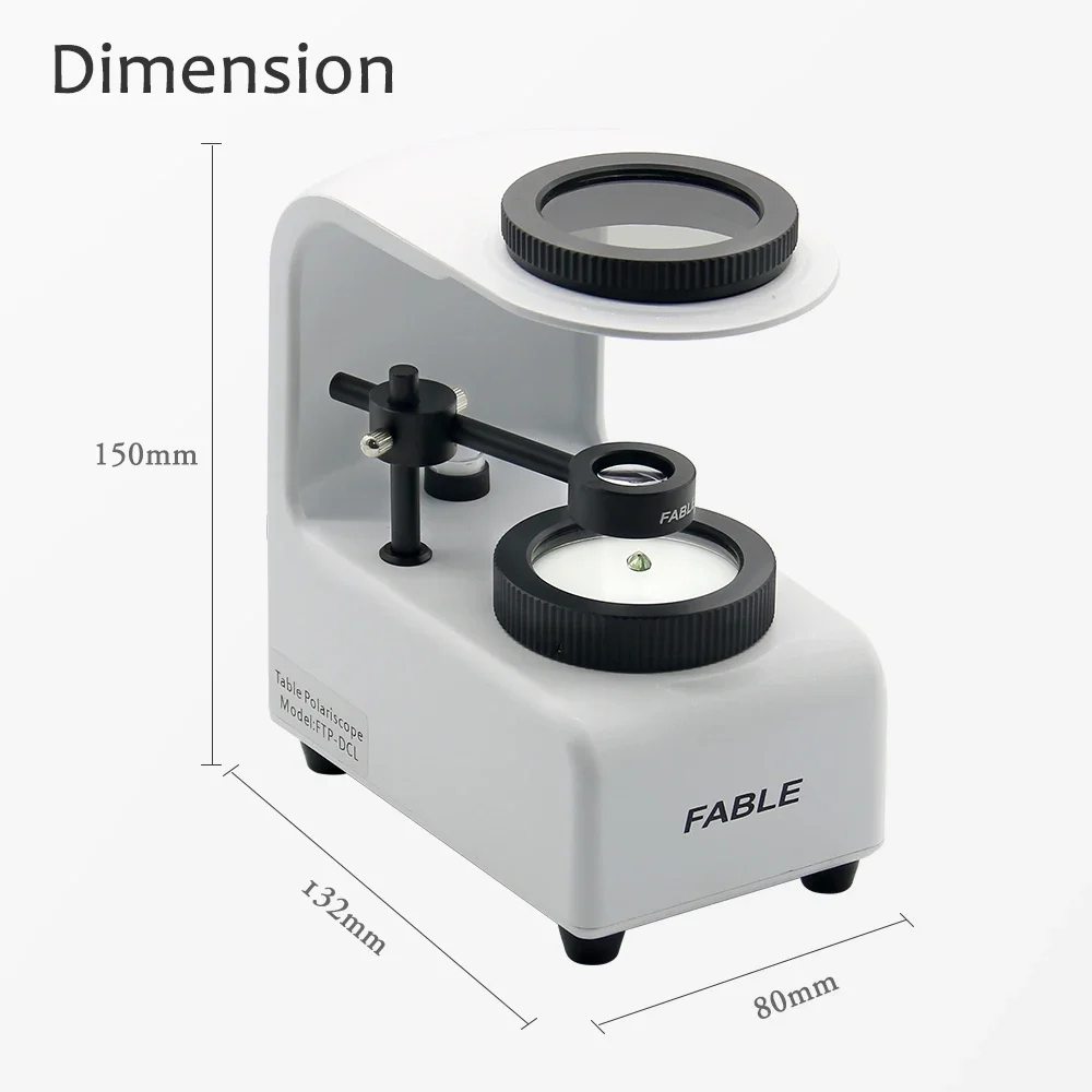 High Quality Optical Lens Jewelry Appraisal Machine Testers & Measurements 100--240V Steel, Glass FTP-DCL